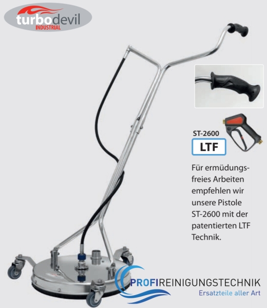 turbodevil TD 410 "Industrial" mit Absaugung